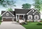 Color version 2 - Front - 3 to 6 bedrooms Ranch style Bungalow house plan, 2 family rooms, computer area, great floor plans - Primrose 2