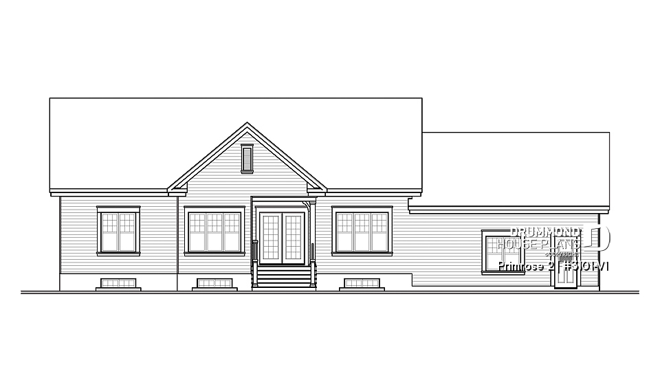 rear elevation - Primrose 2