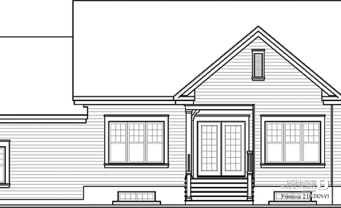 rear elevation - Primrose 2