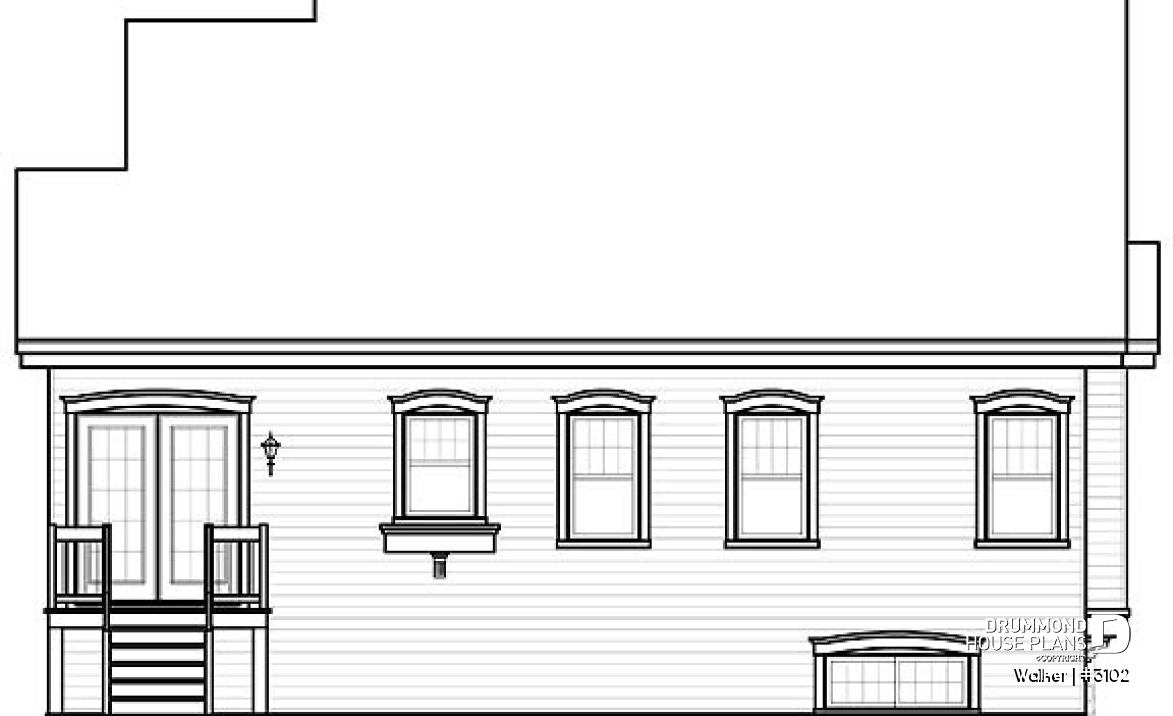 rear elevation - Walker