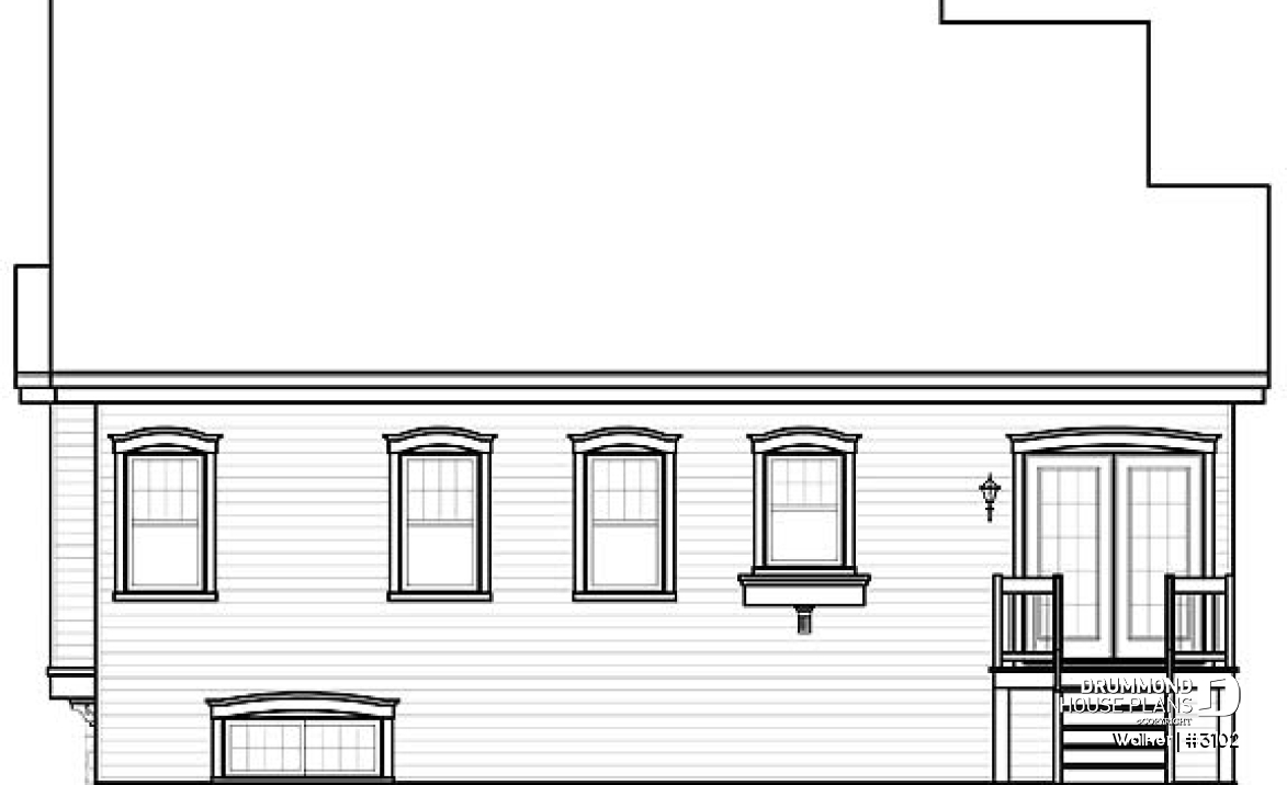 rear elevation - Walker