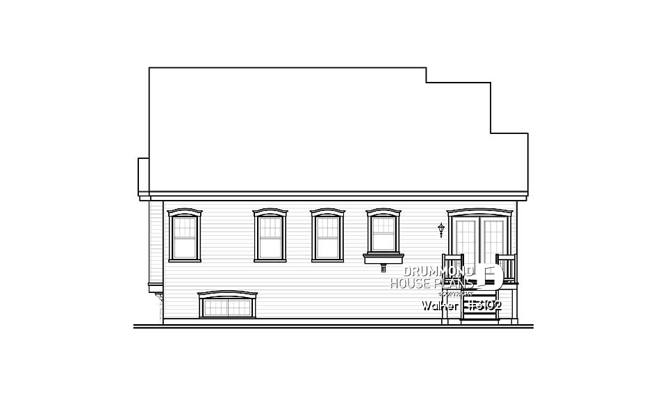 rear elevation - Walker