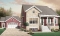 front - BASE MODEL - Country ranch style 3 bedroom house plan with 9' ceilings and covered porch - Wilton