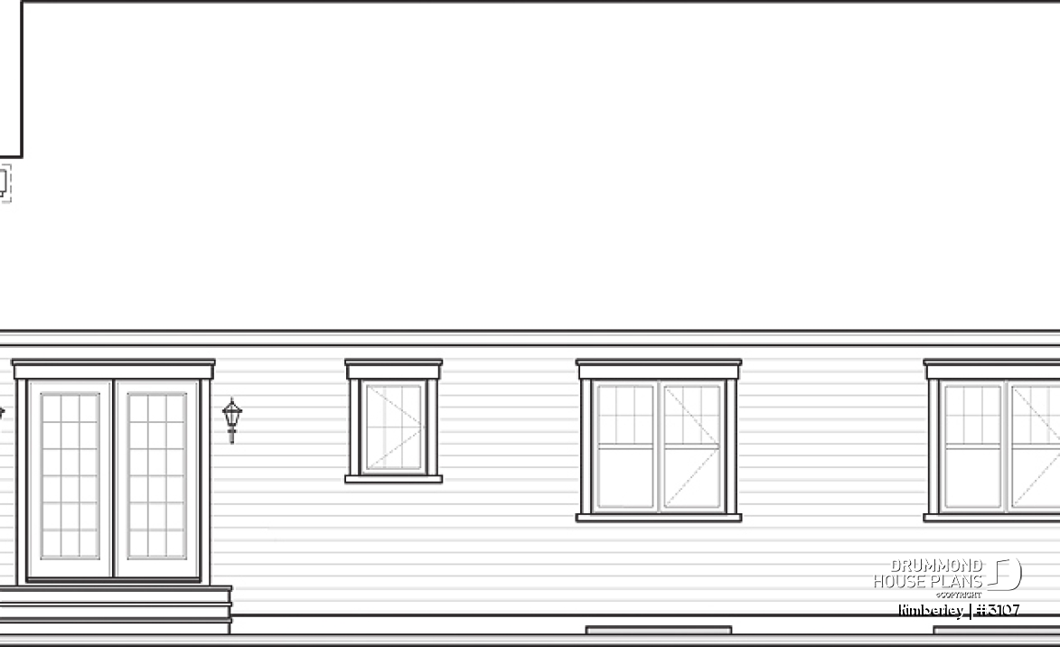 rear elevation - Kimberley