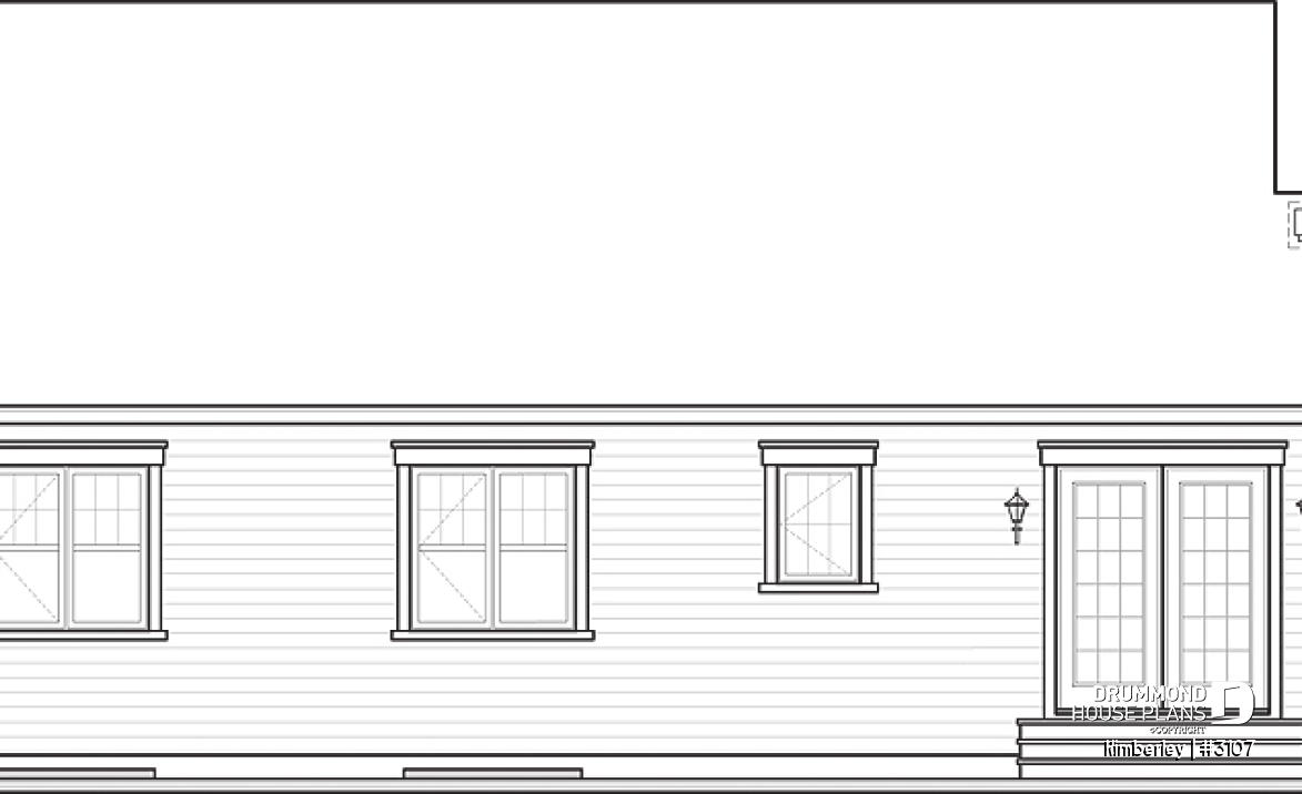 rear elevation - Kimberley