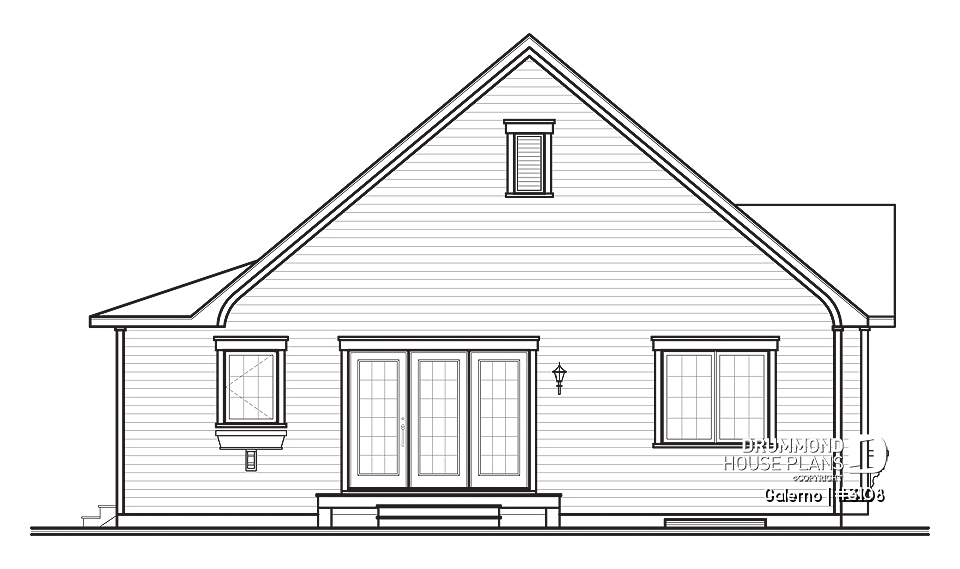 rear elevation - Galerno