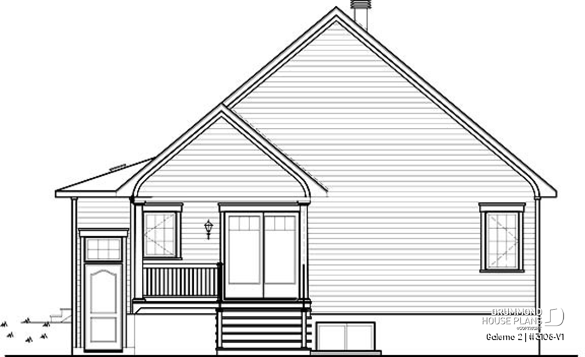 rear elevation - Galerno 2