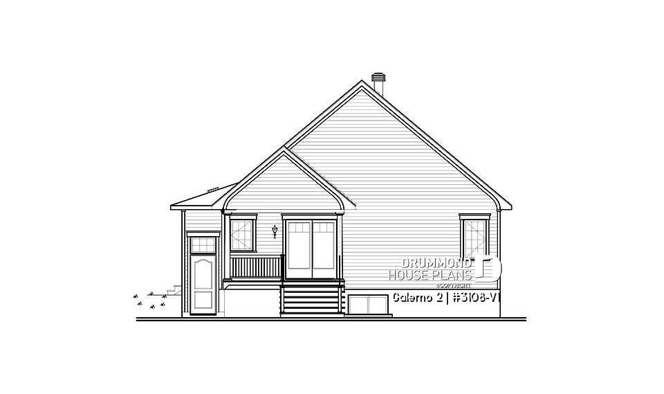 rear elevation - Galerno 2