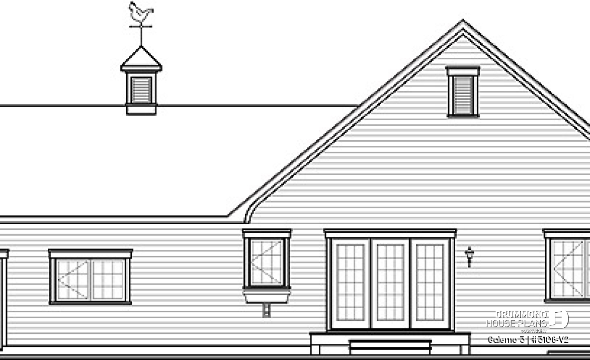 rear elevation - Galerno 3