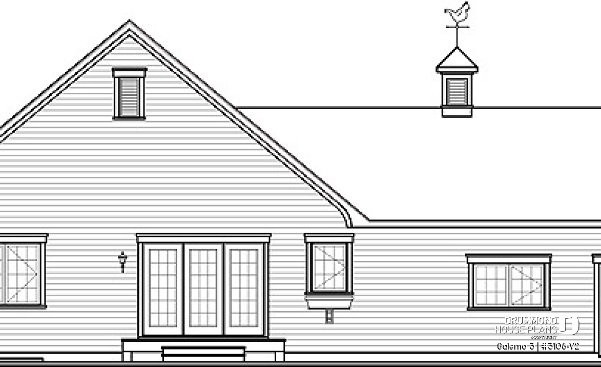 rear elevation - Galerno 3