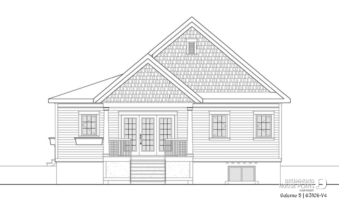 Rear view - BASE MODEL - Galerno 5
