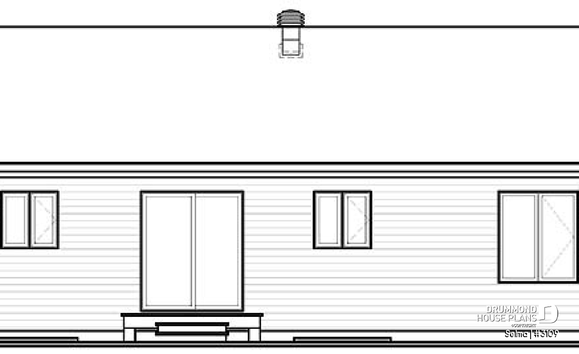 rear elevation - Selma