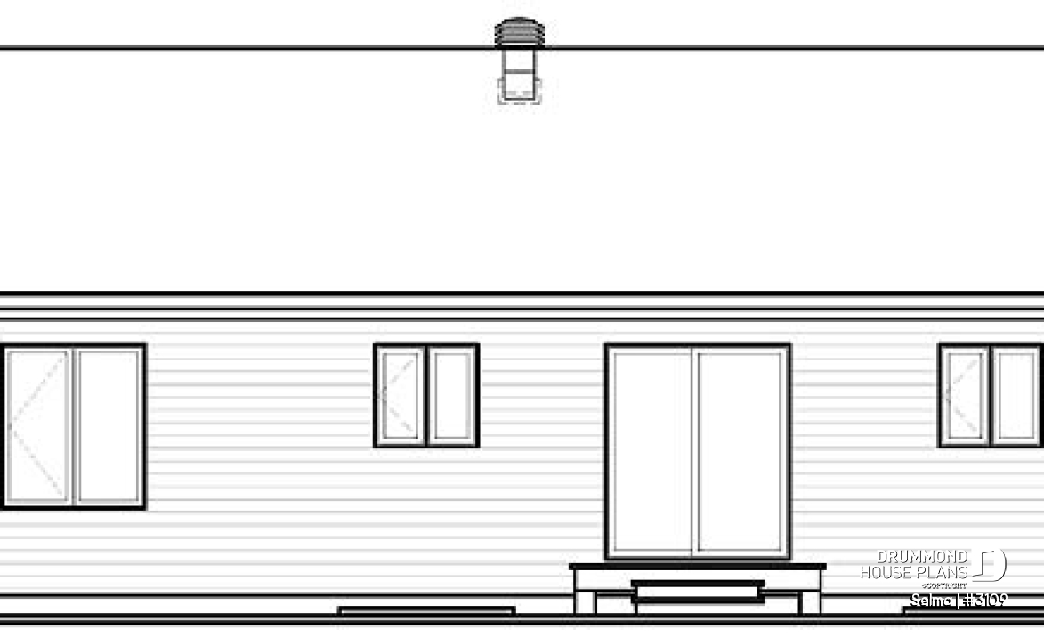 rear elevation - Selma