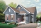 front - BASE MODEL - Spacious 2 bedroom Cape Cod with fireplace, ideal for narrow lots, great open kitchen / living concept - Hale