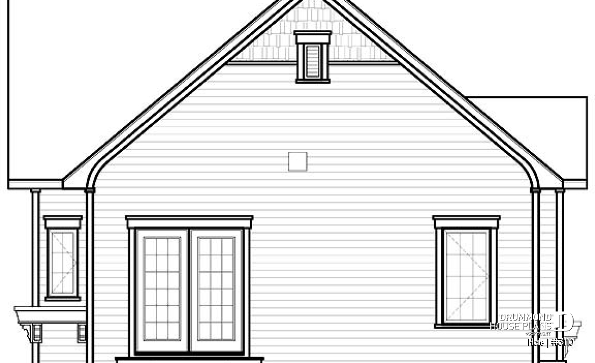 rear elevation - Hale