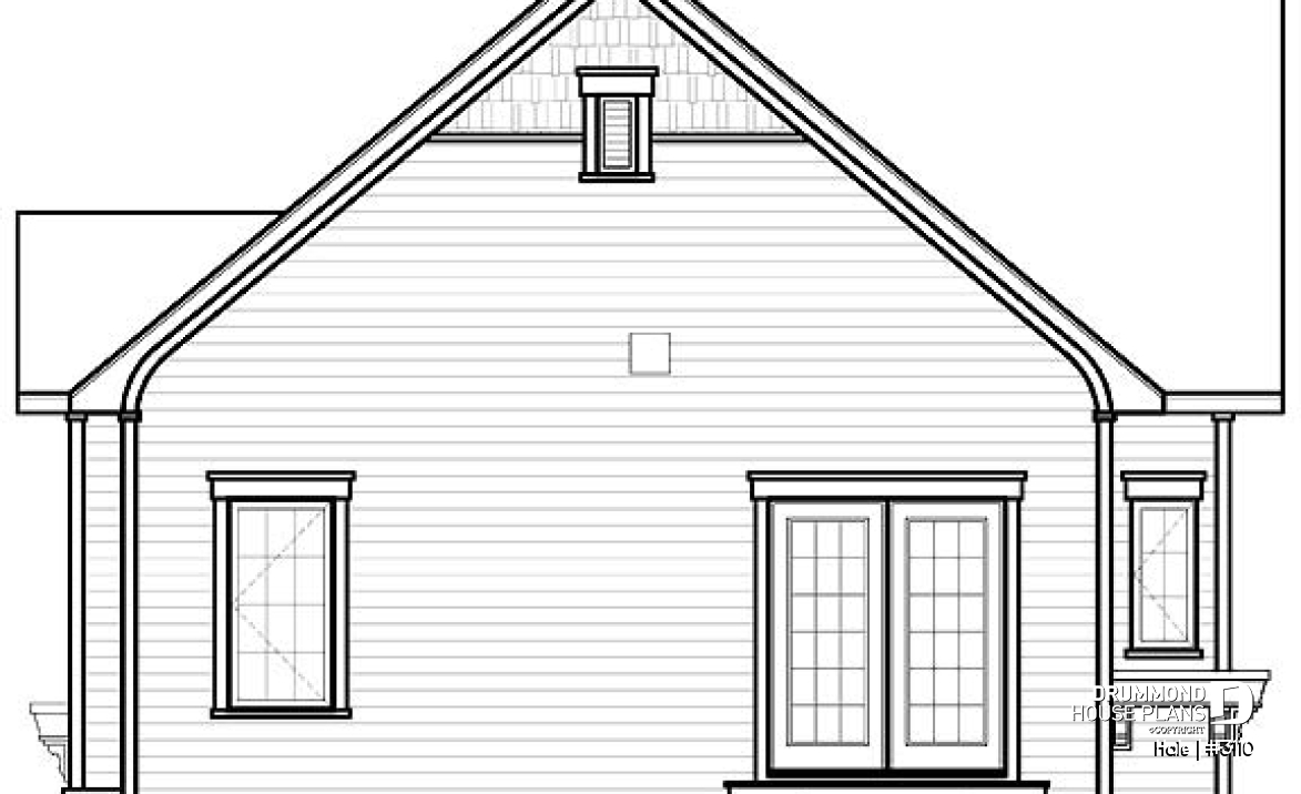 rear elevation - Hale