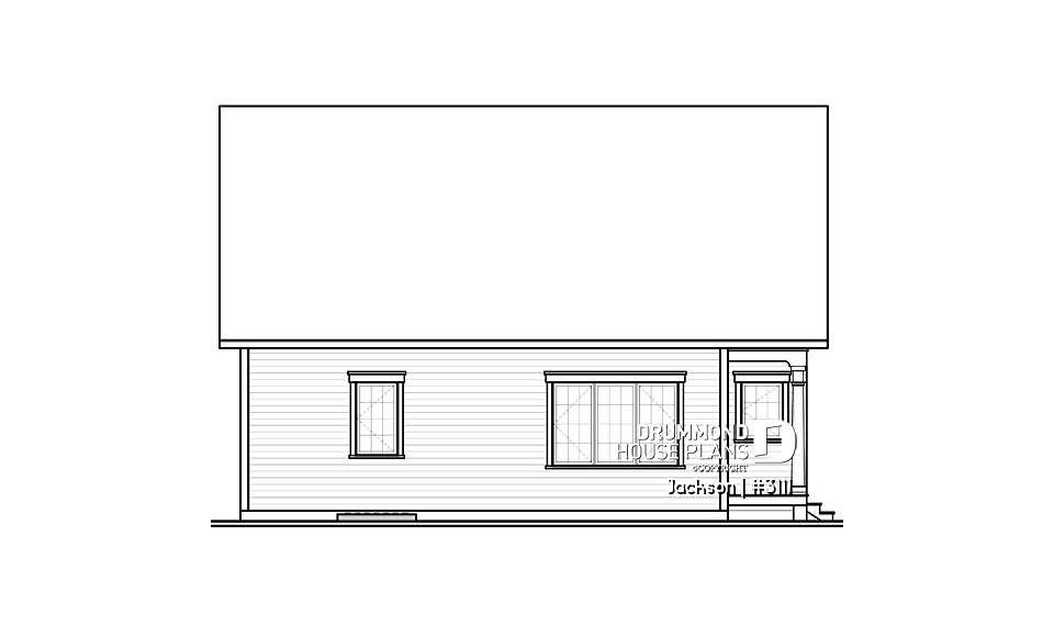 rear elevation - Jackson