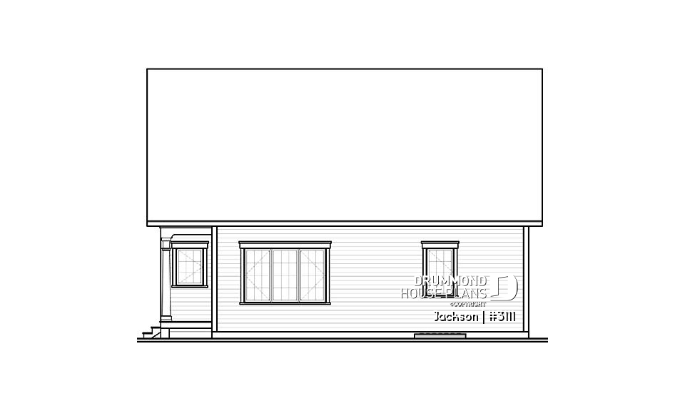 rear elevation - Jackson
