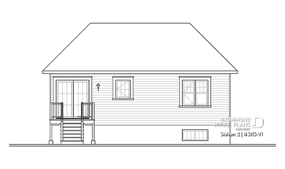 rear elevation - Sisken 2