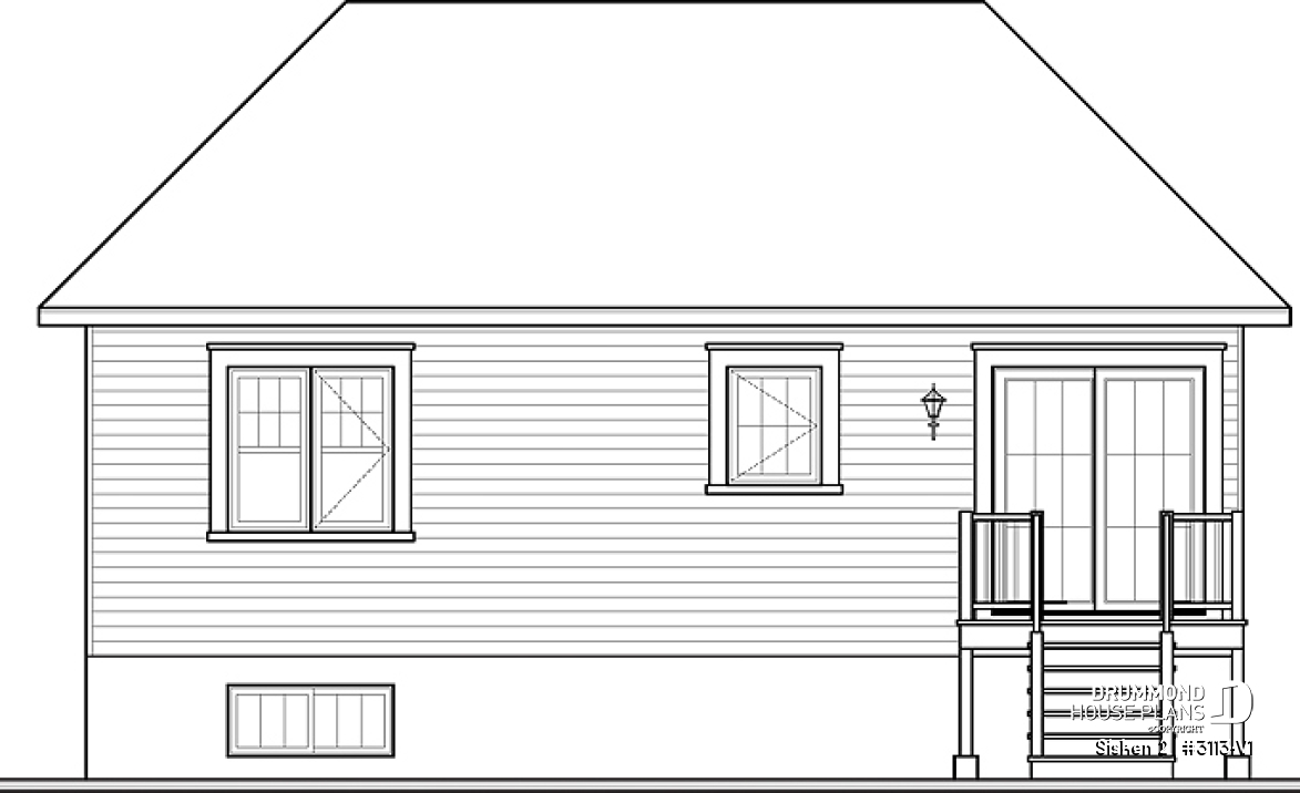 rear elevation - Sisken 2
