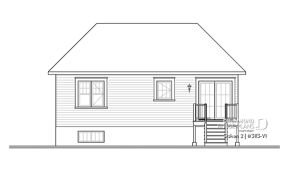 rear elevation - Sisken 2