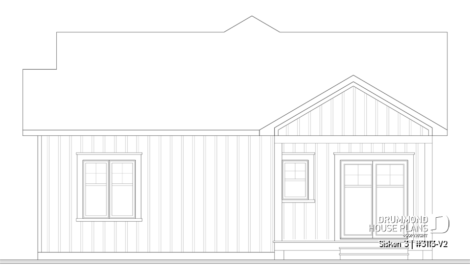 rear elevation - Sisken 3