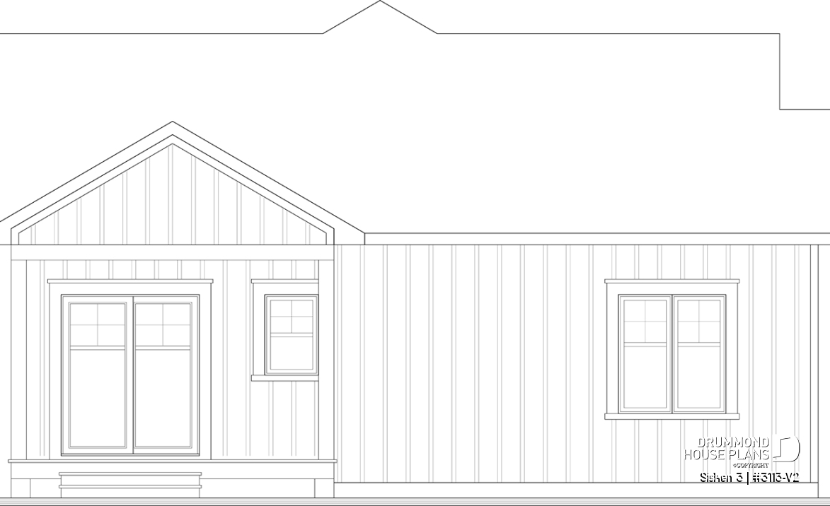 rear elevation - Sisken 3