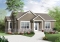 front - BASE MODEL - Country rustic home plan with 2 bedrooms, ideal for first home buyers, beautiful style on a budget - Emmitt 2