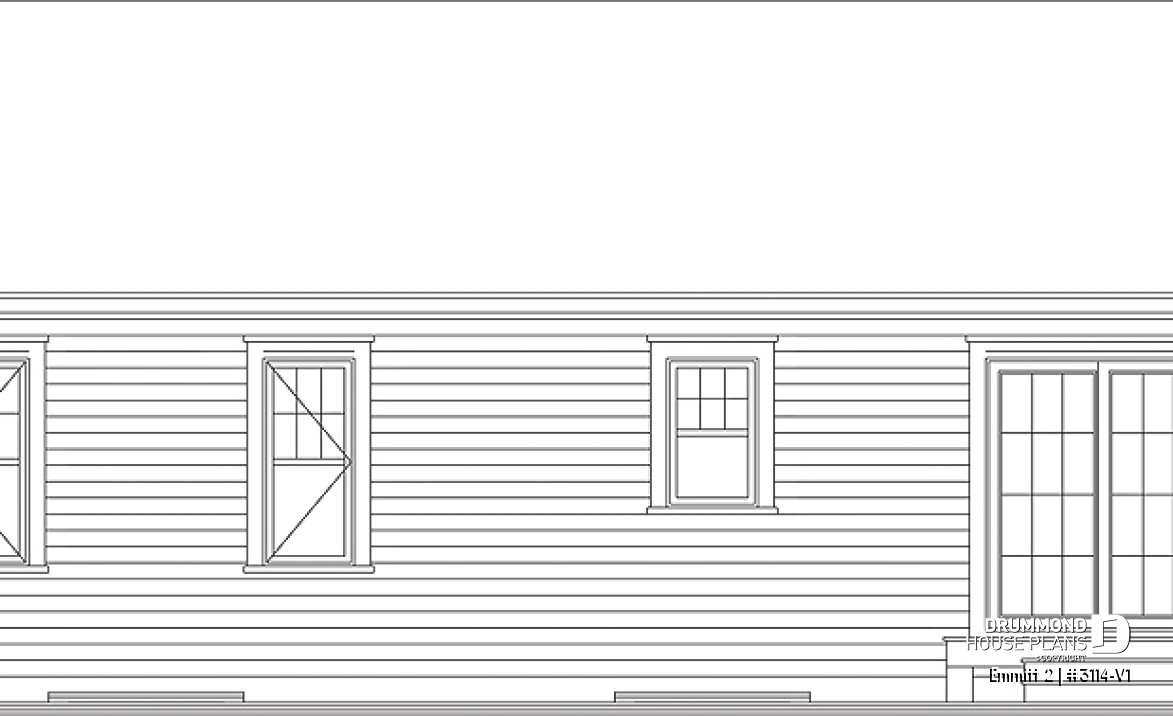 rear elevation - Emmitt 2