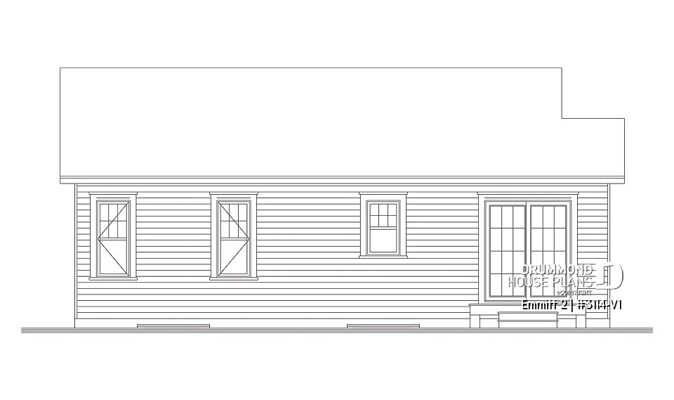 rear elevation - Emmitt 2