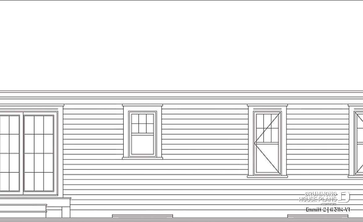 rear elevation - Emmitt 2