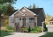 front - BASE MODEL - Economical 2 bedroom bungalow with kitchen island and veranda, ideal first-home buyer house plan - Pierce