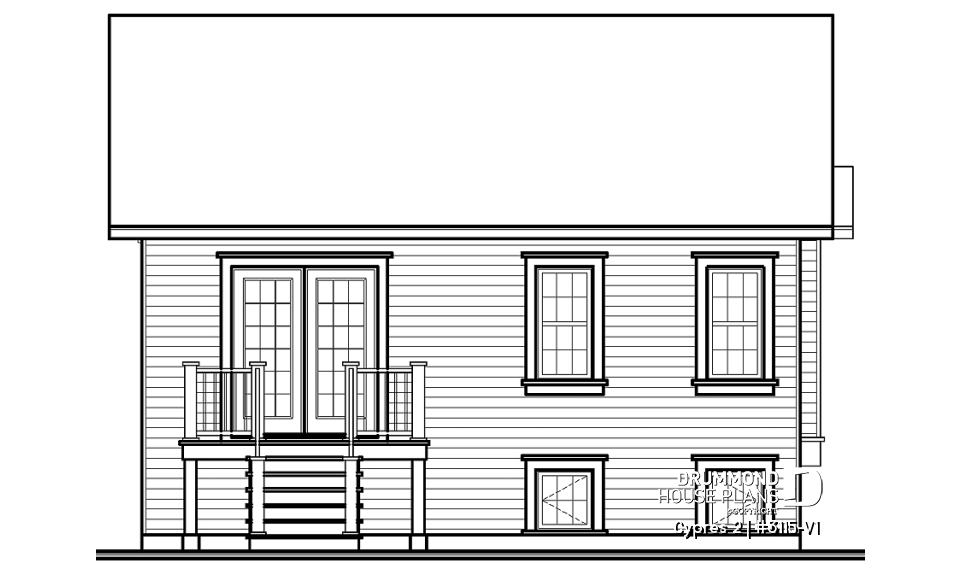 rear elevation - Cypres 2