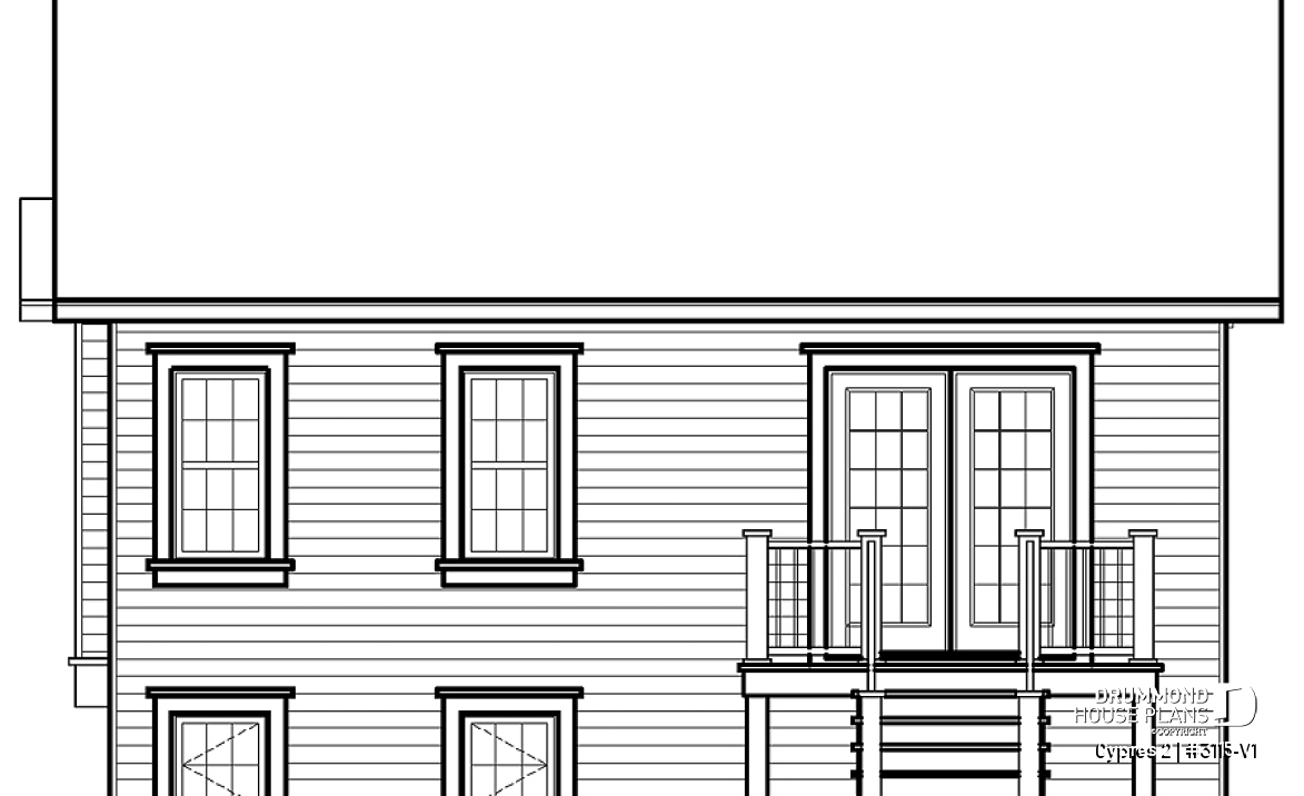 rear elevation - Cypres 2