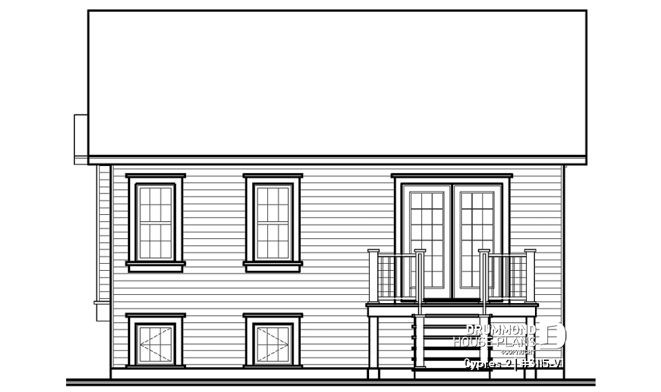 rear elevation - Cypres 2