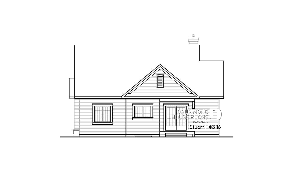rear elevation - Stuart