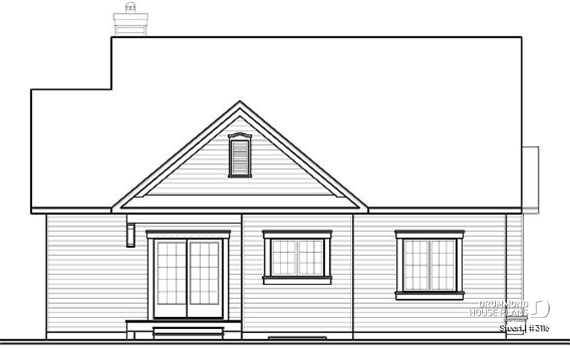 rear elevation - Stuart