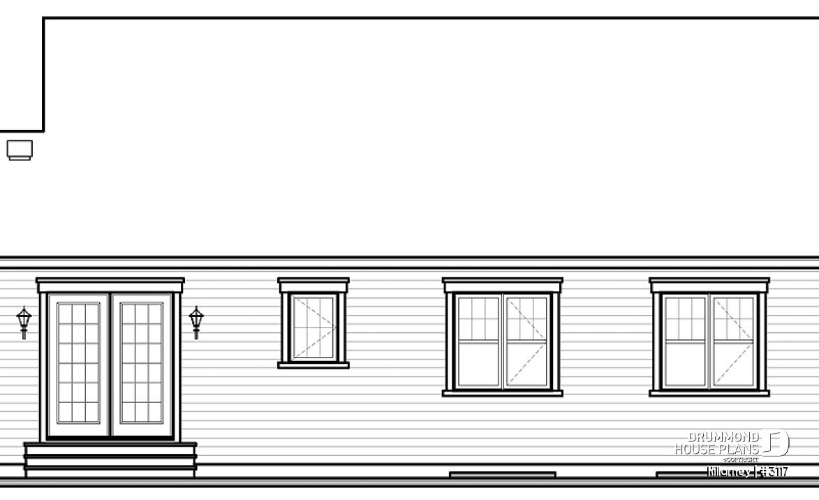 rear elevation - Killarney