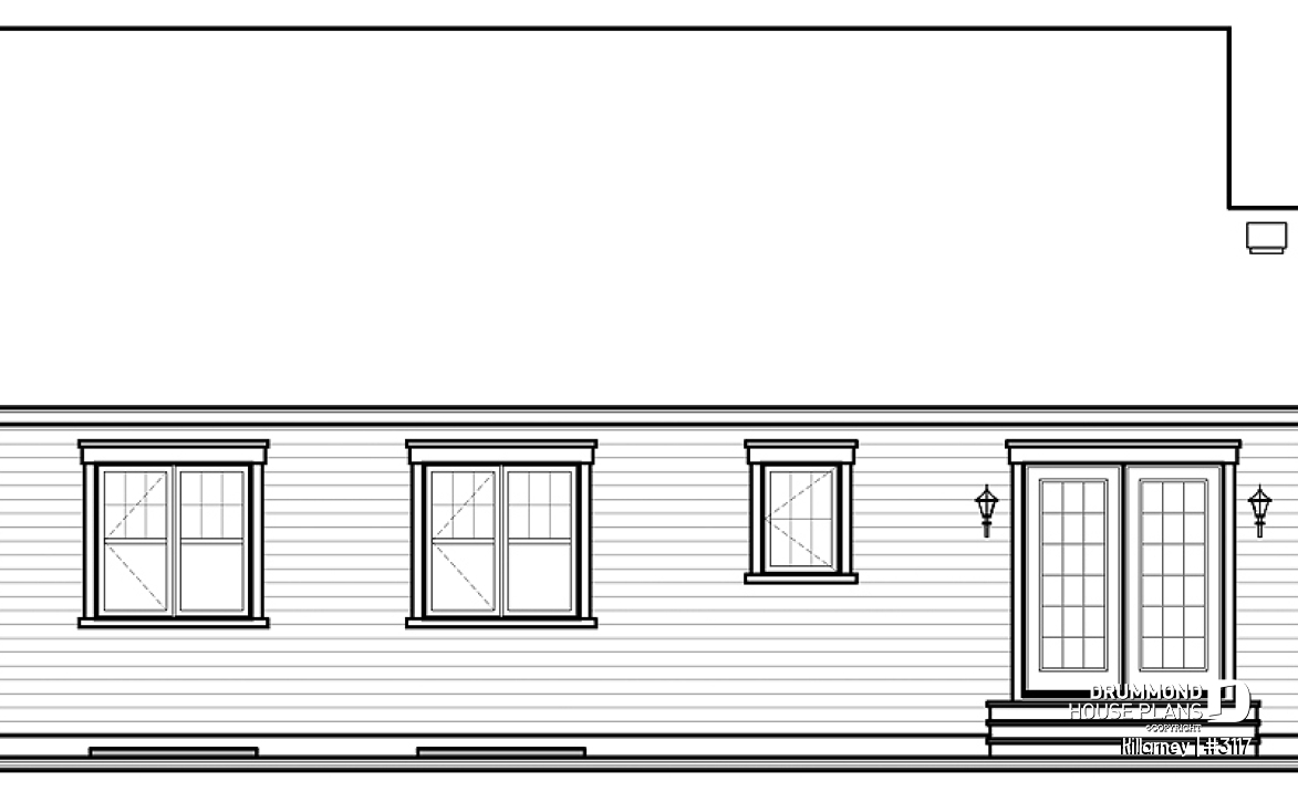 rear elevation - Killarney