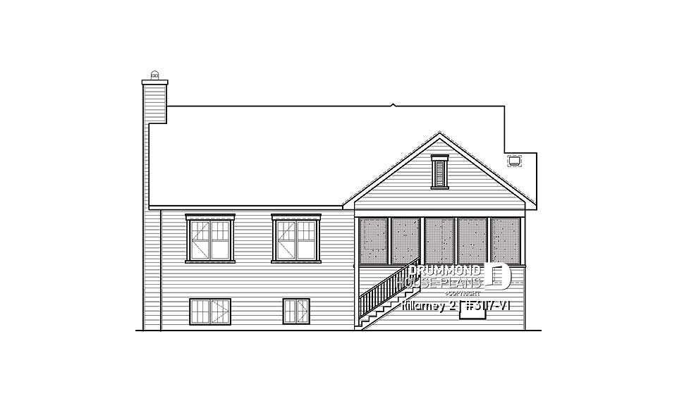 rear elevation - Killarney 2