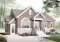 front - BASE MODEL - 3 bedroom house plan with 2 family rooms (main unit) and a one-bedroom basement apartment - Killarney 3