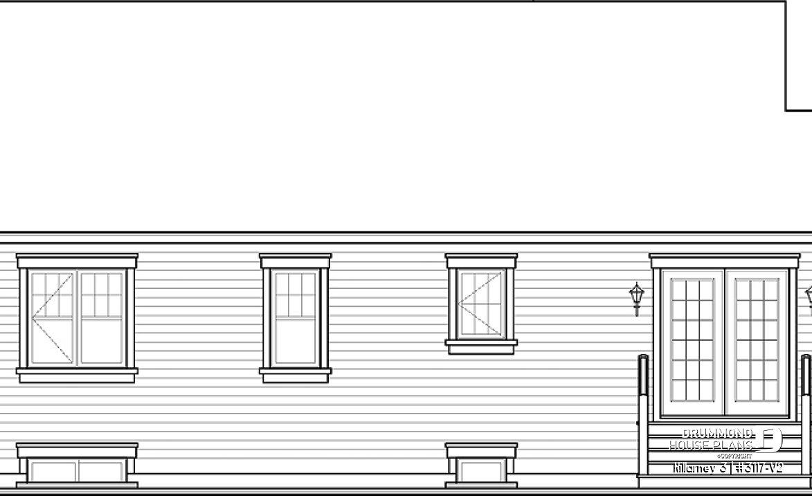 rear elevation - Killarney 3