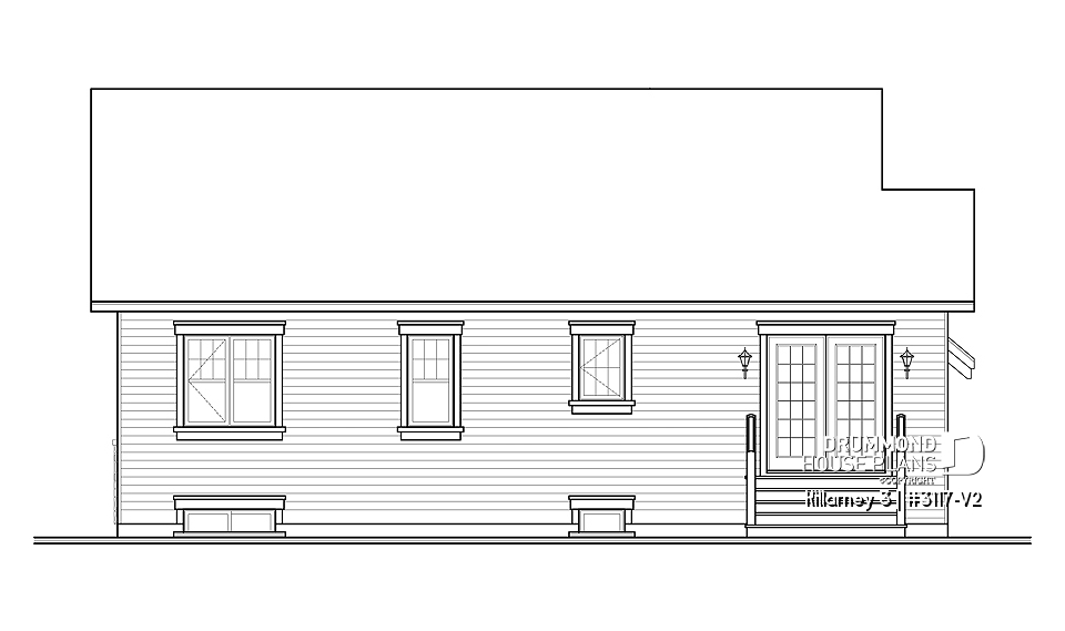 rear elevation - Killarney 3