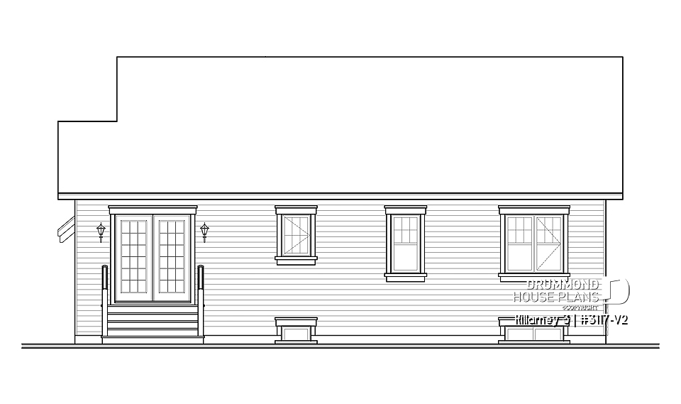 rear elevation - Killarney 3