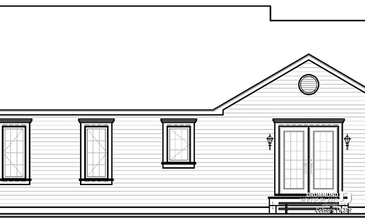 rear elevation - Colmore