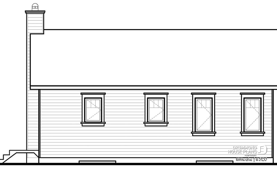 rear elevation - Kittiwake