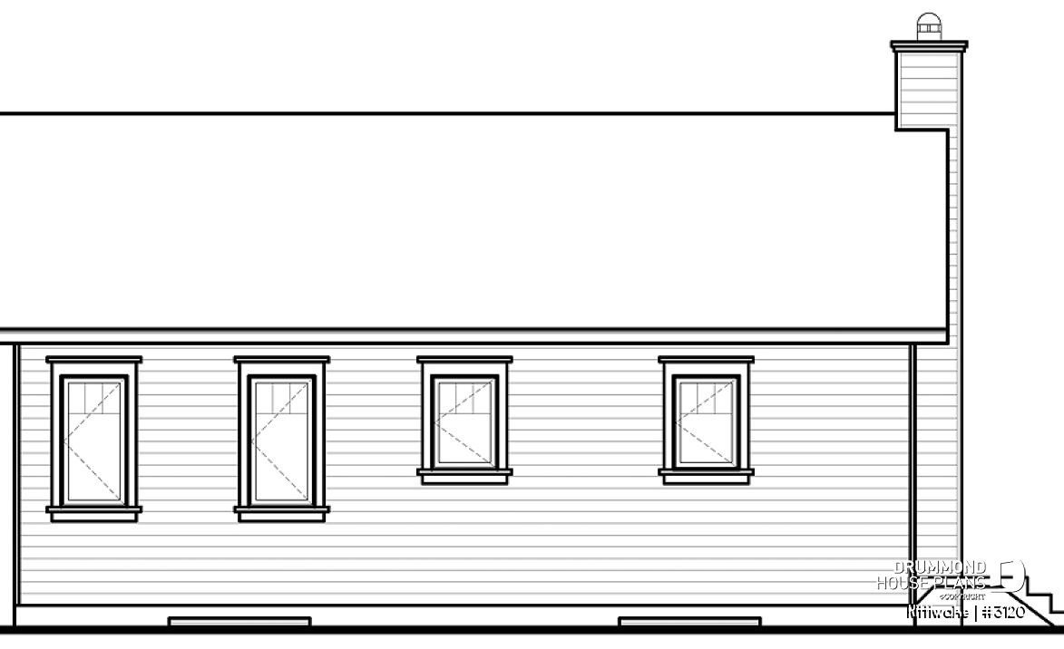 rear elevation - Kittiwake