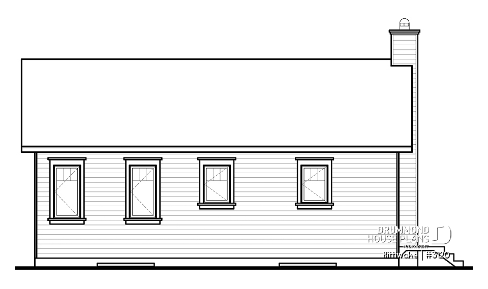 rear elevation - Kittiwake