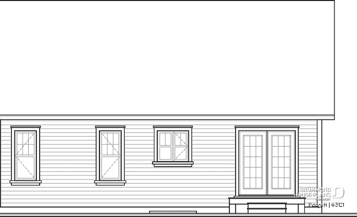 rear elevation - Padgett