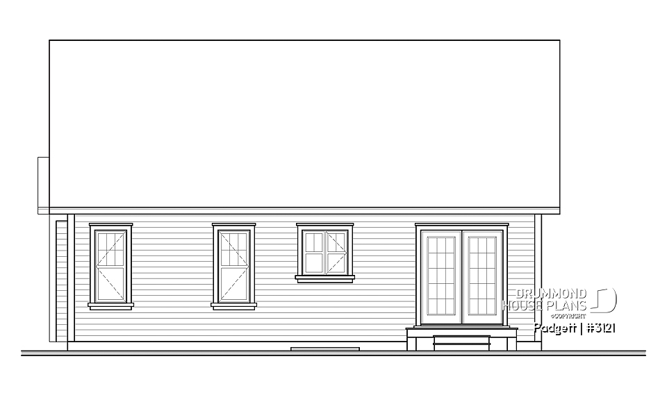 rear elevation - Padgett